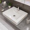 Alfi Brand 7 Piece Solid Concrete Gray Matte Bathroom Accessory Set ABCO1023